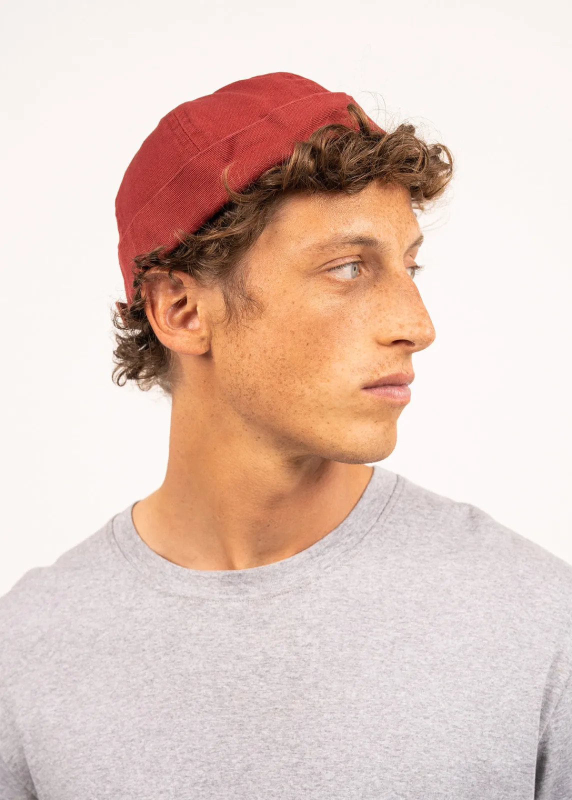 Saint James Accessories*Miki deck hat Brique
