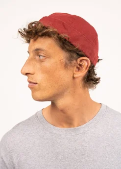 Saint James Accessories*Miki deck hat Brique