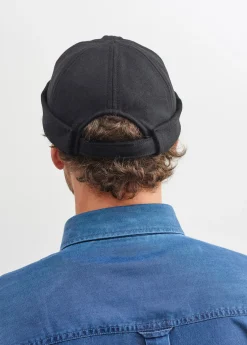 Saint James Miki Watch Caps*Miki traditional deck hat Noir