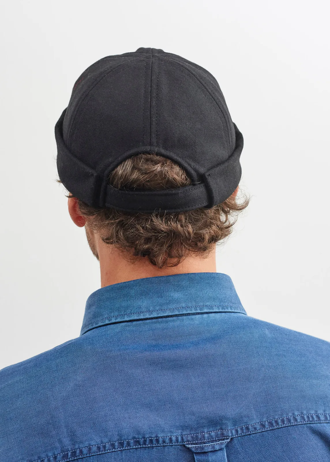 Saint James Accessories*Miki traditional deck hat Noir