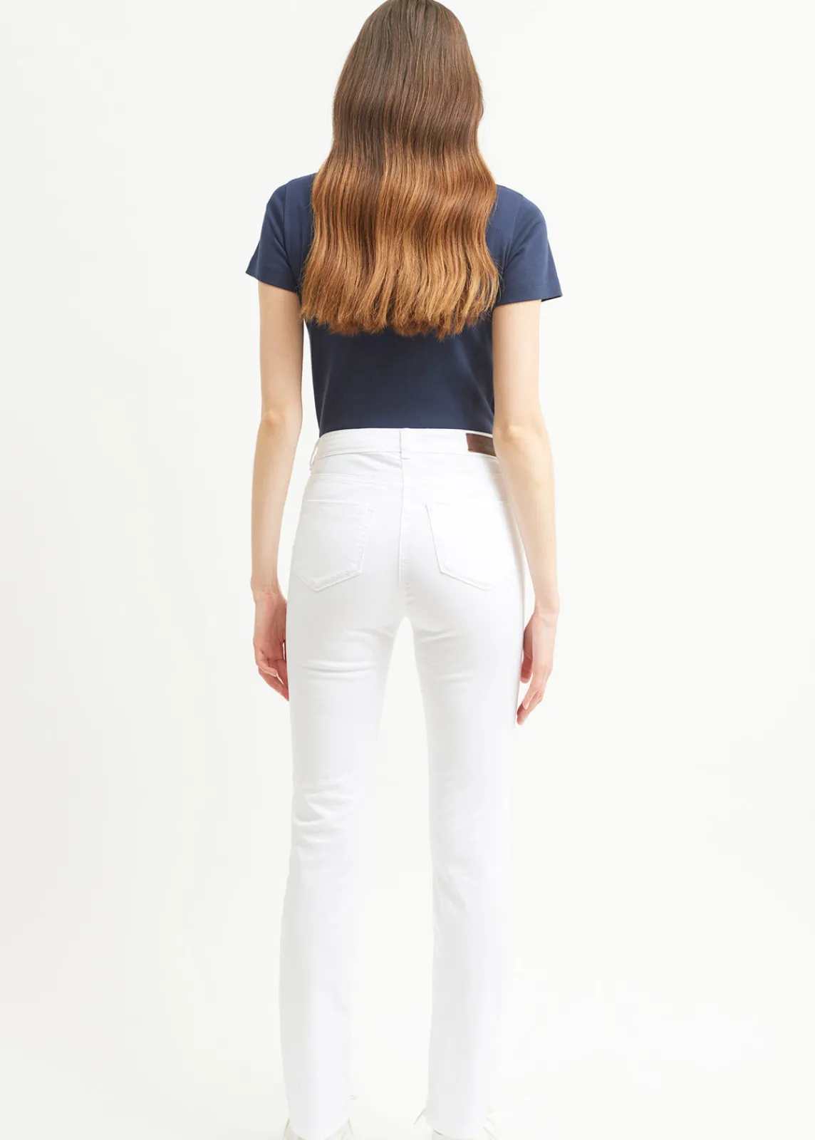 Saint James Trousers & Shorts*Mimosa high waist pants Blanc
