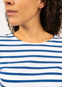 Saint James Sailor Striped Shirts|Sailor Striped Shirts*Minquidame striped sailor shirt Neige/gitane