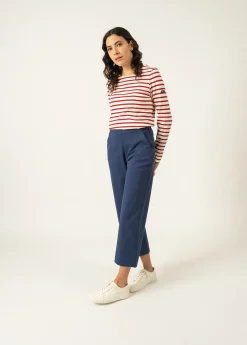 Saint James Sailor Striped Shirts*Minquidame striped sailor shirt Ecru/persan