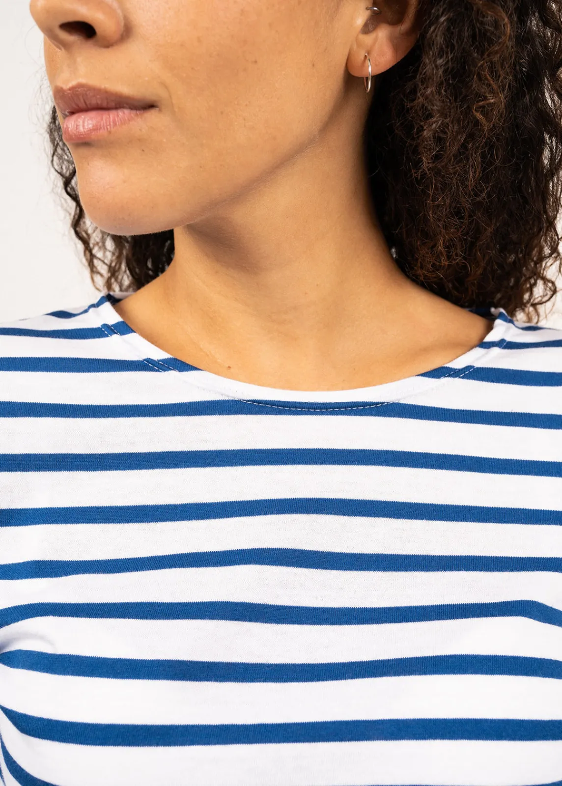 Saint James Sailor Striped Shirts*Minquidame striped sailor shirt Neige/gitane