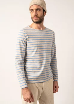 Saint James Sailor Striped Shirts*Minquiers unisex striped sailor shirt Naturel/oxygene
