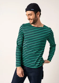 Saint James Sailor Striped Shirts*Minquiers unisex striped sailor shirt Navy/trefle