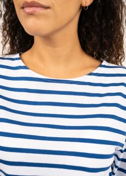 Saint James Sailor Striped Shirts*Minquiers unisex striped sailor shirt Neige/gitane