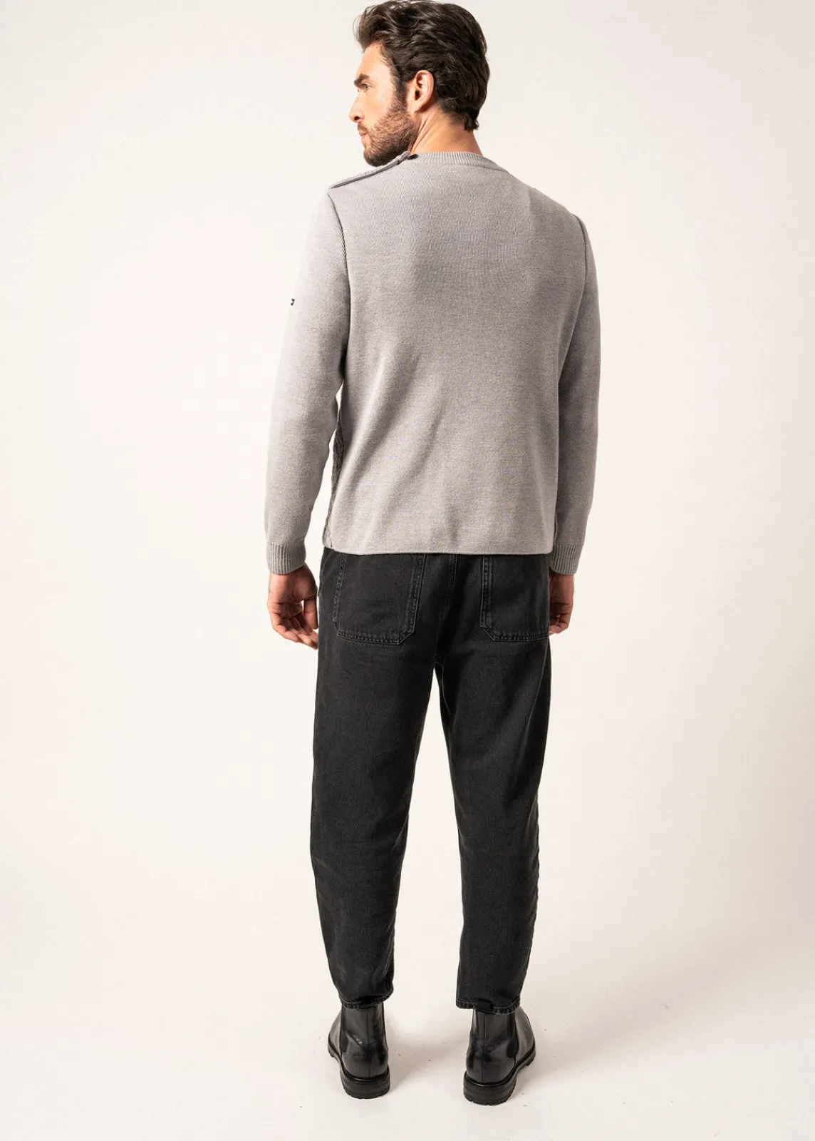 Saint James Sailor Jumpers|Sailor Jumpers*Moirans Wool Sailor Jumper Perlechine