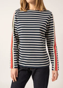 Saint James Sailor Striped Shirts*Méridame Classic Breton Shirt Marine/ecru/doly
