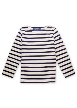 Saint James Sailor Striped Shirts|Sailor Striped Shirts*Méridien striped sailor shirt Ecru/marine