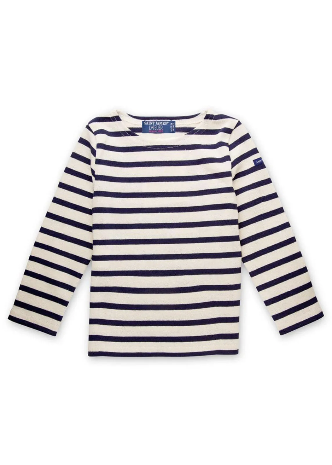 Saint James Sailor Striped Shirts|Sailor Striped Shirts*Méridien striped sailor shirt Ecru/marine