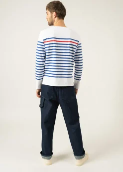 Saint James Sailor Striped Shirts|Sailor Striped Shirts*Naval authentic striped sailor shirt Neige/gitane/tulipe