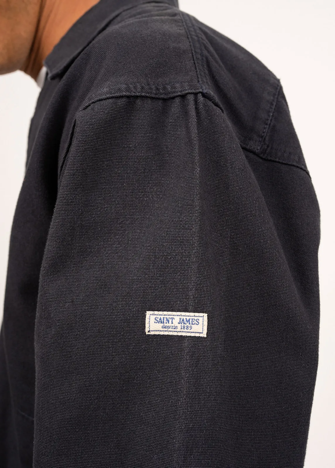 Saint James Shell Jackets & Raincoats*Nemo authentic sailor smock Marine