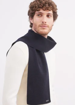 Saint James Accessories*Plain scarf Navy