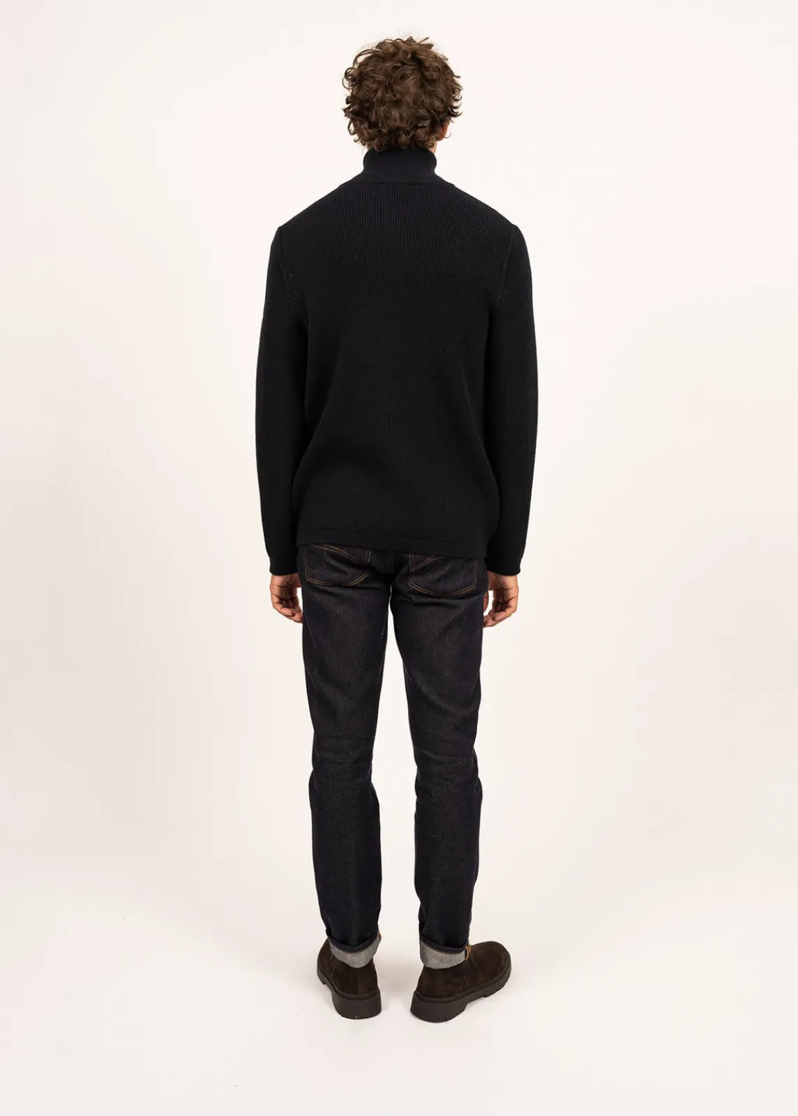 Saint James Shell Jackets & Raincoats*Quiberon zipped jacket Navy