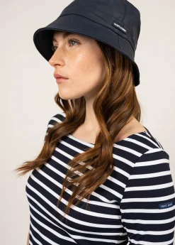 Saint James Accessories*Rain bucket hat Marine