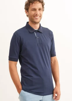 Saint James Polos & T-shirts*Rayan polo shirt in cotton stretch Marine