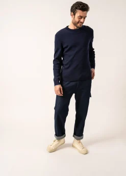 Saint James Sailor Jumpers|Sailor Jumpers*Rives sailor jumper in wool Insigne/oxygene