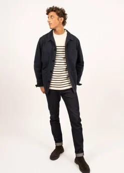 Saint James Shell Jackets & Raincoats*Sirocco fisherman's jacket Marine