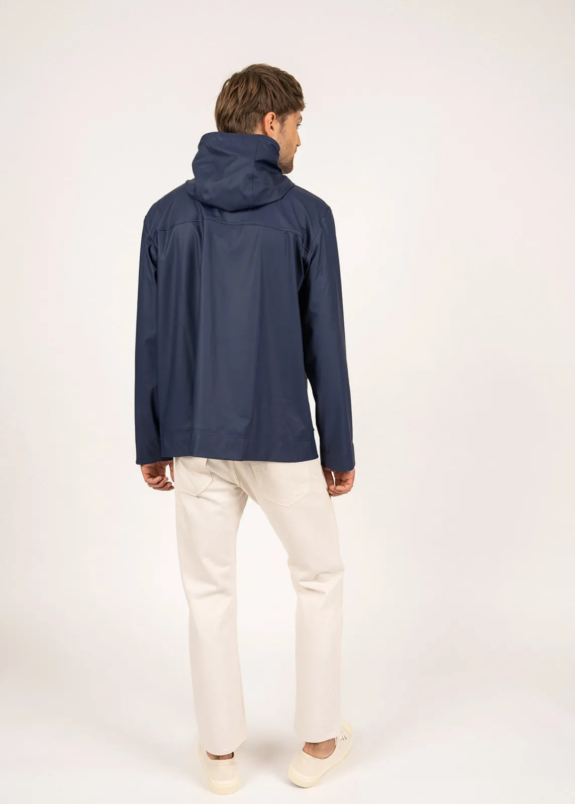 Saint James Shell Jackets & Raincoats*St Diego hooded raincoat Marine