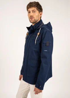 Saint James Shell Jackets & Raincoats*St Donald waterproof parka Marine
