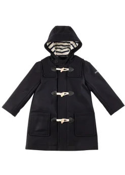 Saint James Coats*St Malo duffle-coat for children Navy