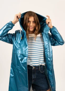 Saint James Shell Jackets & Raincoats*Ste Louna long raincoat Poeme