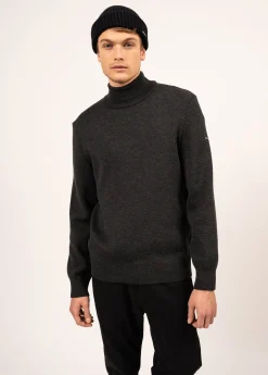 Saint James Jumpers & Cardigans*Tarbes high neck jumper Anthracite