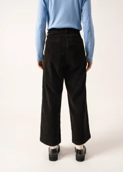 Saint James Trousers & Shorts*Tess Velvet Trousers Noir