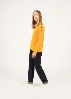Saint James Sailor Jumpers|Sailor Jumpers*Transmission sailor jumper in Merino wool Marine