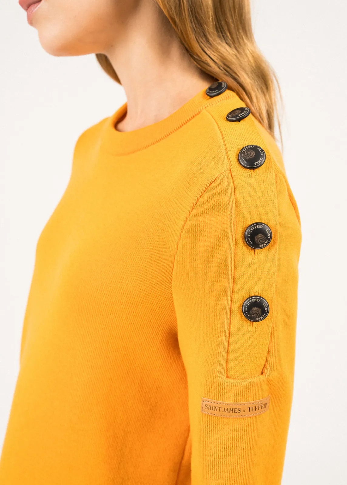 Saint James Sailor Jumpers|Sailor Jumpers*Transmission sailor jumper in Merino wool Marine