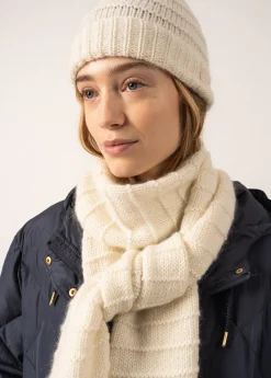 Saint James Hats & Beanies*Valais Mohair Beanie Blancd'hiver