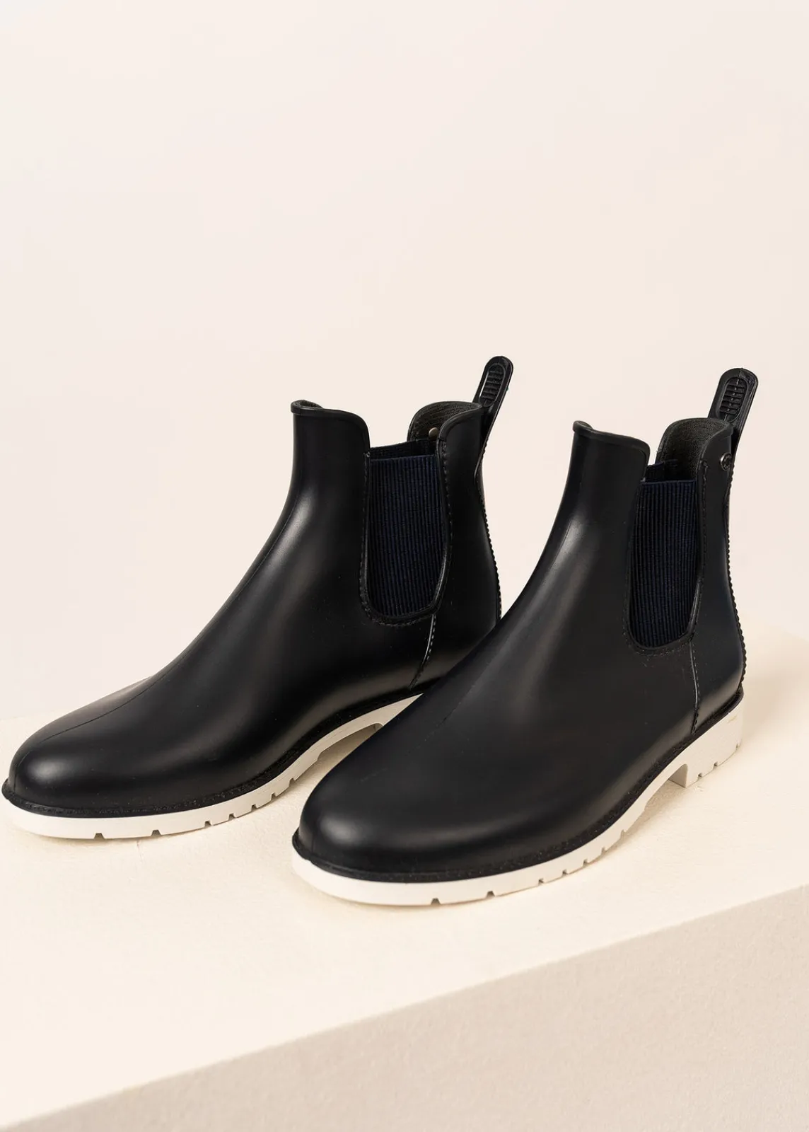 Saint James Shoes & Socks*Velella rubber ankle boots Marine