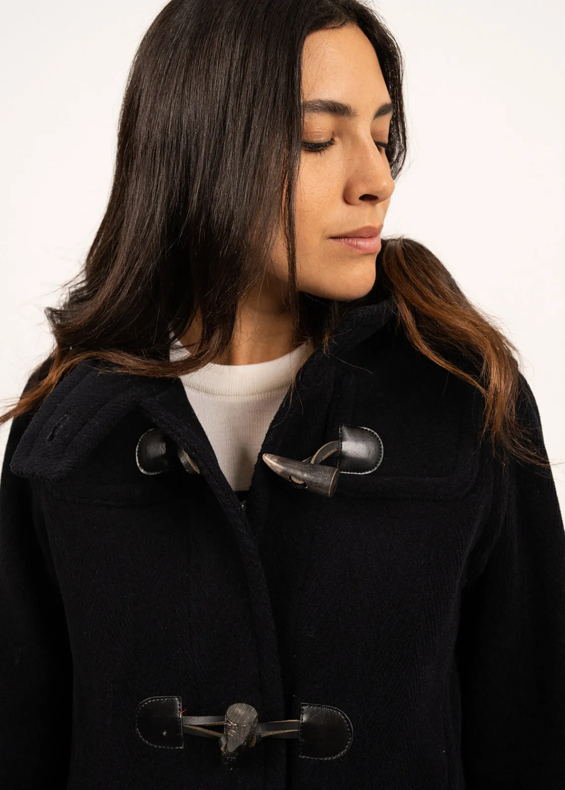 Saint James Coats & Peacoats*Venus classic duffle-coat Navy