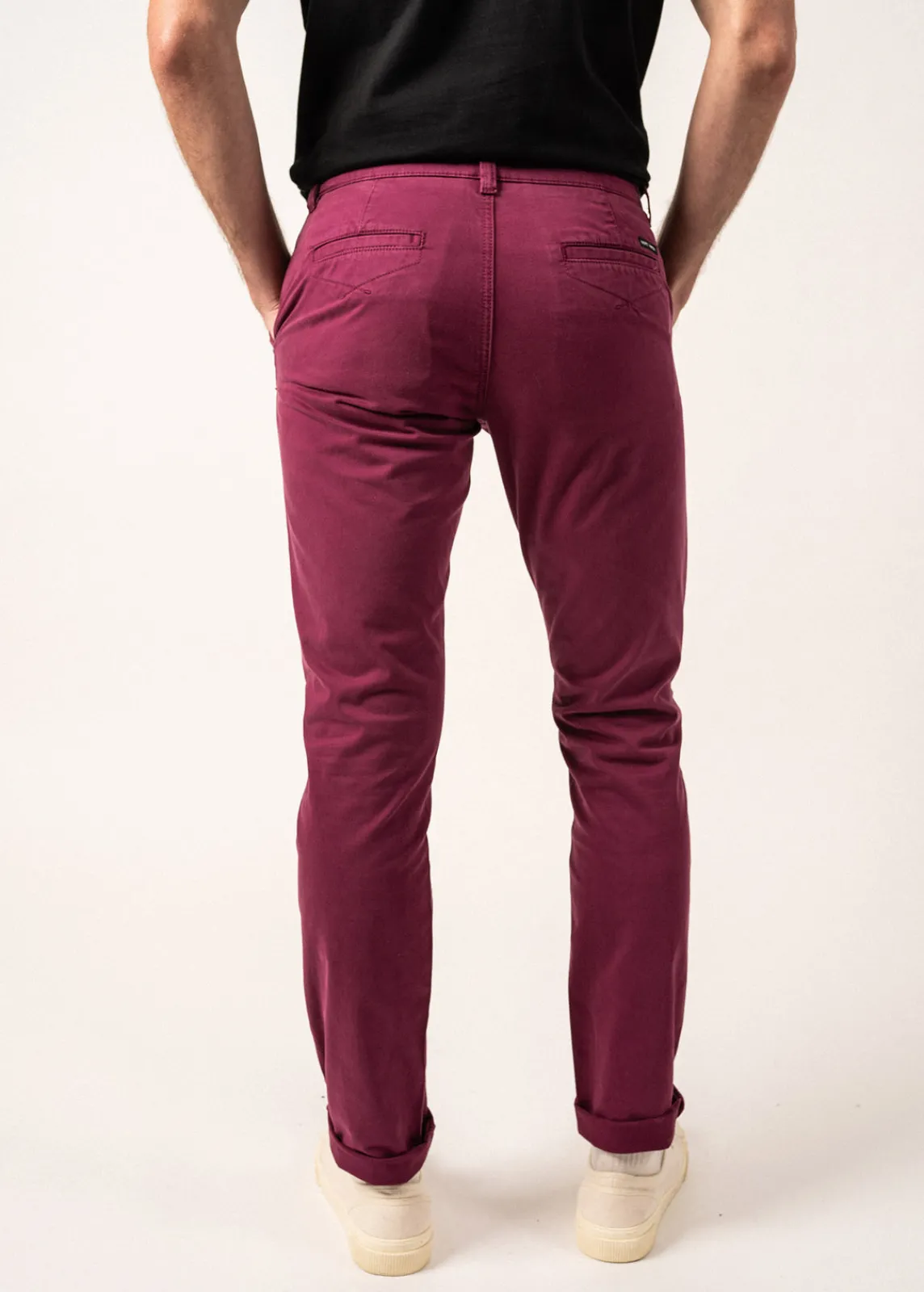 Saint James Trousers & Shorts*Voile Hiver chino pants Prune