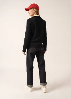 Saint James Jumpers, Cardigans, Jackets*Voiron Zip-up Cardigan Navy