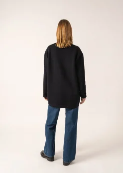 Saint James Jumpers & Cardigans*Yachting Réédit Wool Cardigan Navy