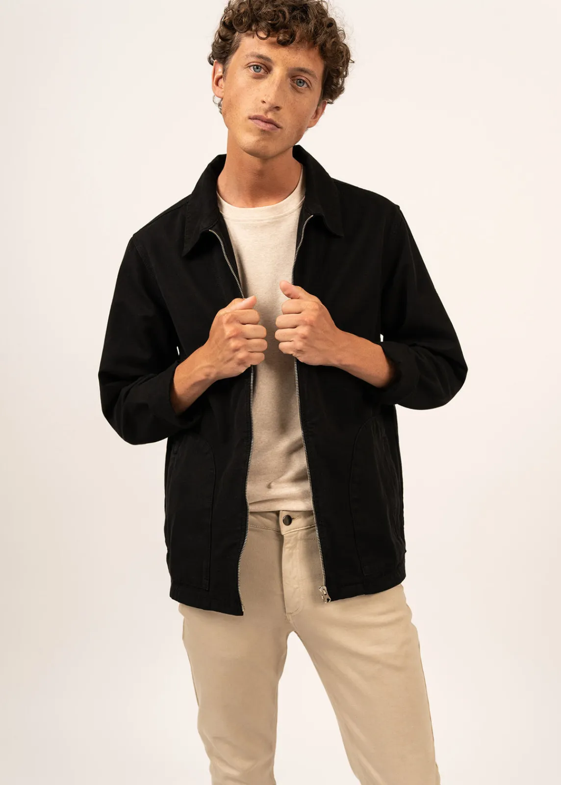 Saint James Shell Jackets & Raincoats*Zephyr smock style jacket Noir