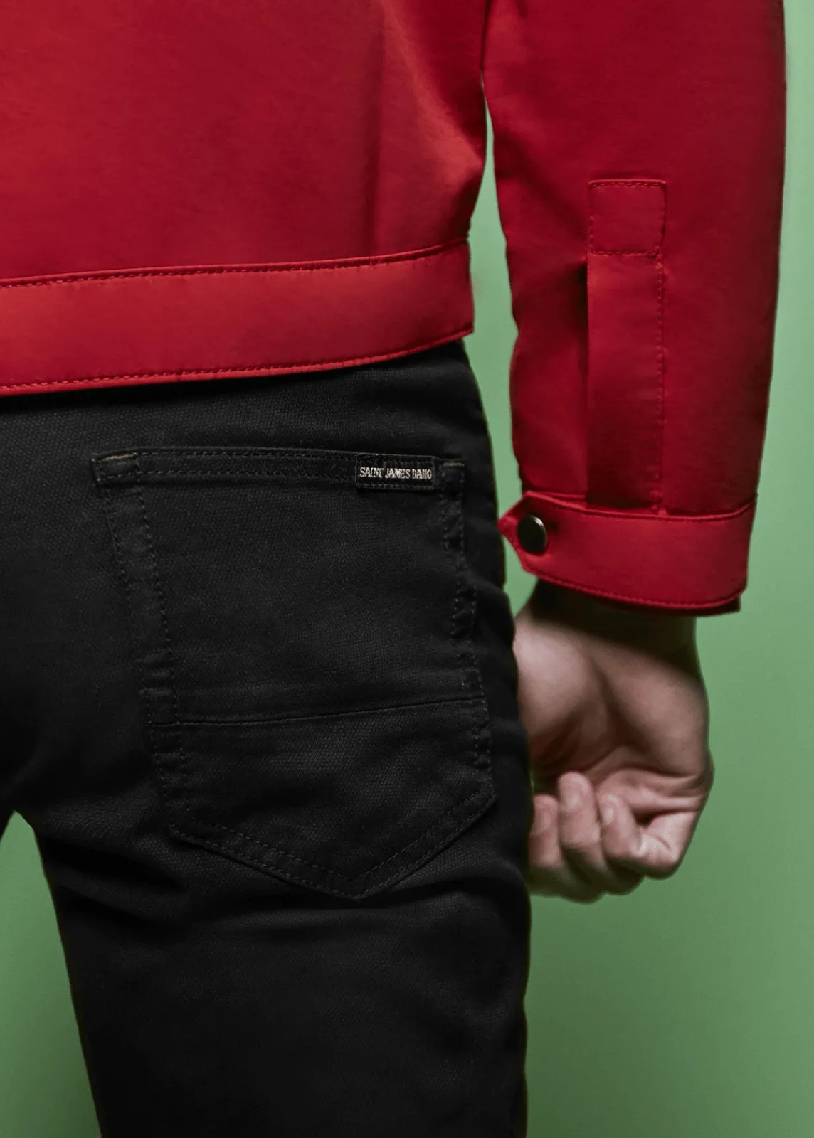 Saint James Shell Jackets & Raincoats*Zephyr smock style jacket Noir