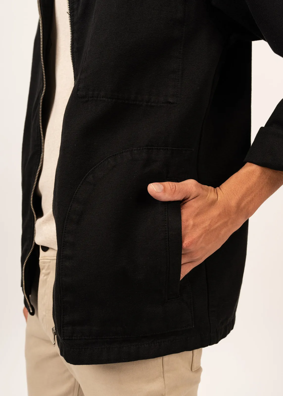 Saint James Shell Jackets & Raincoats*Zephyr smock style jacket Noir