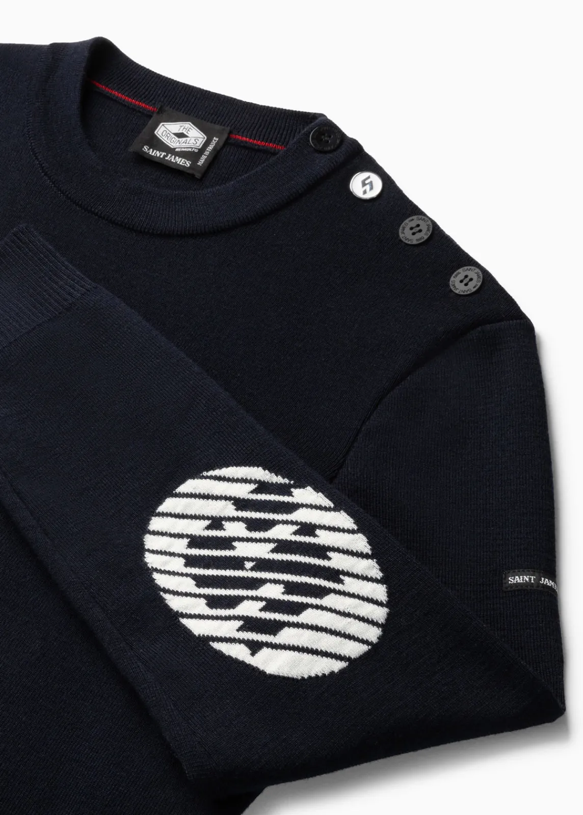 Saint James Shell Jackets & Raincoats*Zephyr smock style jacket Noir