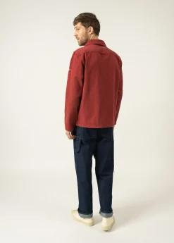 Saint James Shell Jackets & Raincoats*Zephyr smock style jacket Brique